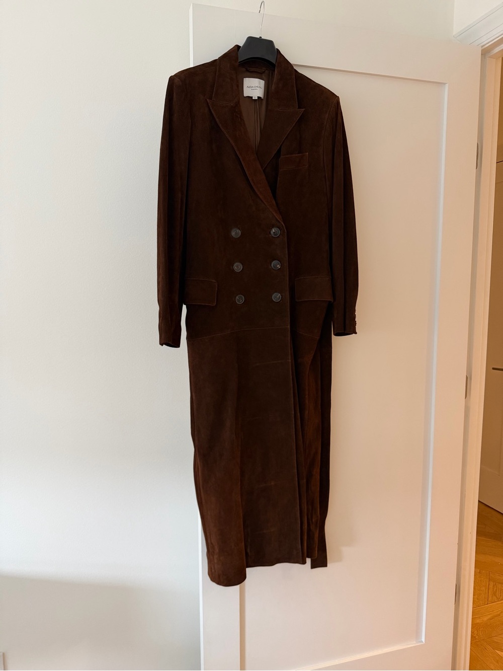 Alexa Chung x Madewell Suede Trench Coat - Picture 7 of 7